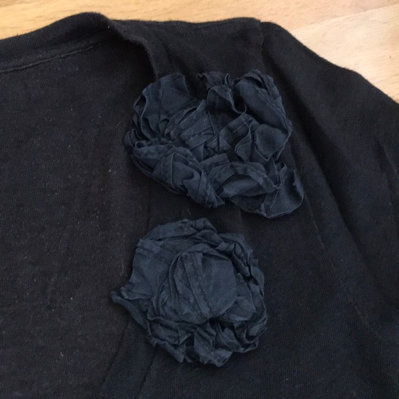 Black J. Crew V- Neck Tee Shirt - Picture 2 of 4